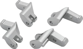 Kuryakyn Floorboard Relocator Brackets 97-16 Touring Chrome - Powersports Haven