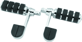 Kuryakyn ISO Peg Stirrups With Large Pegs With Male Mount Adapter (Pair) - Powersports Haven