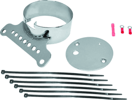 Bikers Choice 95-05 XL FXR Chrome Single Gauge Mount Replaces H-D 67053-95 - Powersports Haven
