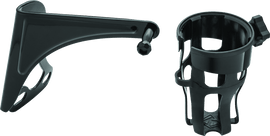 Kuryakyn Reflex Drink Holder-Passenger Mount Black - Powersports Haven