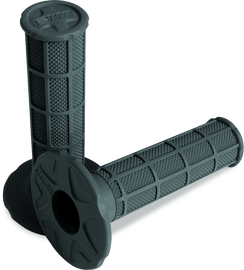ProTaper Full Waffle Grips Medium - Dark Gray - Powersports Haven