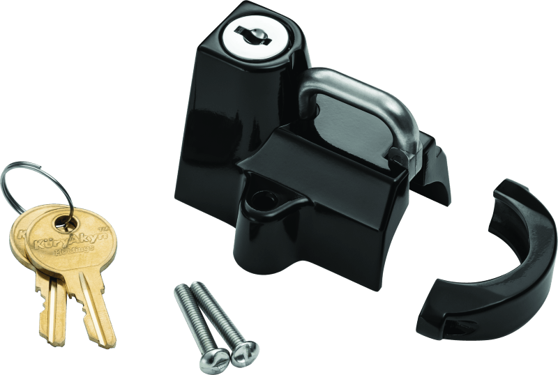 Kuryakyn Universal Helmet Lock 7/8-1-1/4 Black - Powersports Haven
