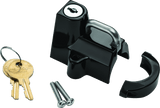 Kuryakyn Universal Helmet Lock 7/8-1-1/4 Black