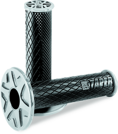 ProTaper Full Diamond Dual Density MX Grips - Black - Powersports Haven