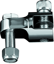 Kuryakyn 1-1/4in Stirrup Heel Rest Extenders Chrome - Powersports Haven