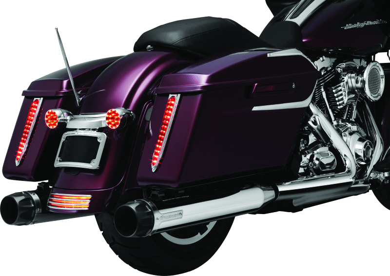 Kuryakyn Billet Antenna Round/Grooved Chrome - Powersports Haven