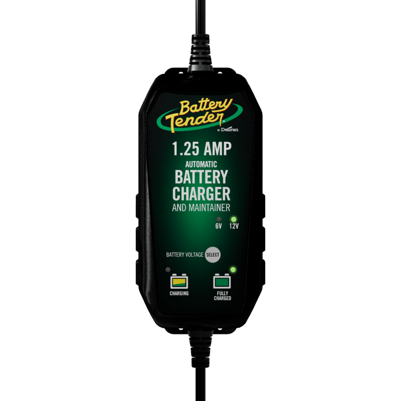 Battery Tender 6V/12V 1.25A Selectable Battery Charger - Powersports Haven