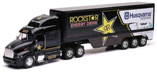 Load image into Gallery viewer, New Ray Toys Husqvarna Rockstar Factory Race Team Truck/ Scale - 1:32 - Powersports Haven