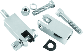 Bikers Choice 83-03 Sportster Chrome Passenger Peg Mount Kit Replaces H-D 50610-80T - Powersports Haven