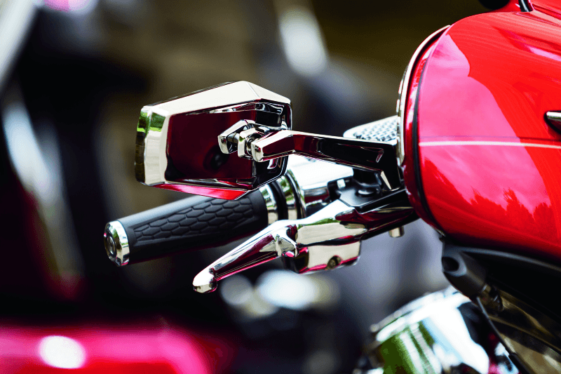 Kuryakyn Hex Mirrors Chrome - Powersports Haven