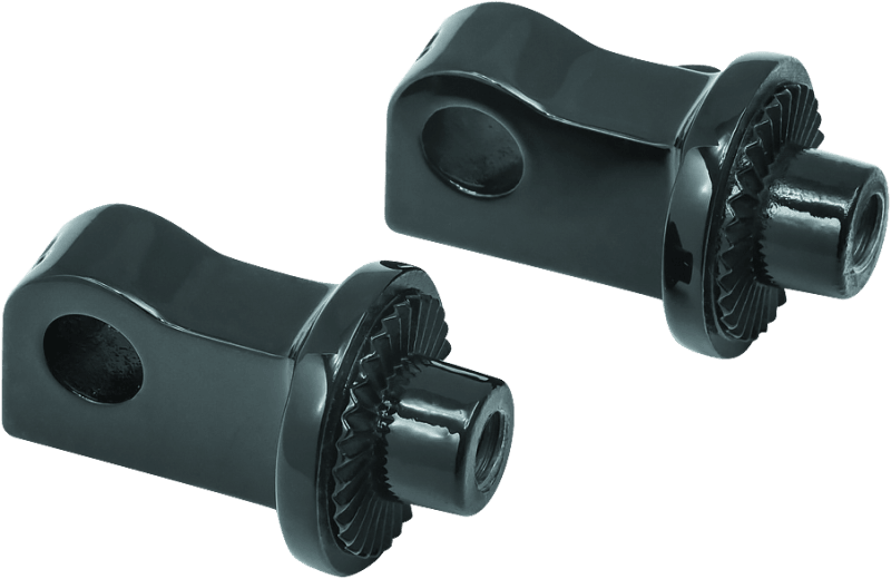 Kuryakyn Splined Peg Adapter Black - Powersports Haven