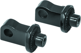 Kuryakyn Splined Peg Adapter Black - Powersports Haven