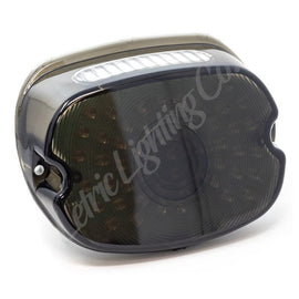 Letric Lighting 99-23 Square Back Model SO-LO Slantback Low-Profile LED Taillight - Smoke Lens - Powersports Haven