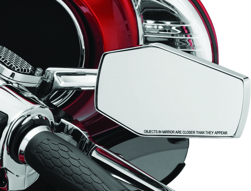 Kuryakyn Hex Mirrors Chrome - Powersports Haven