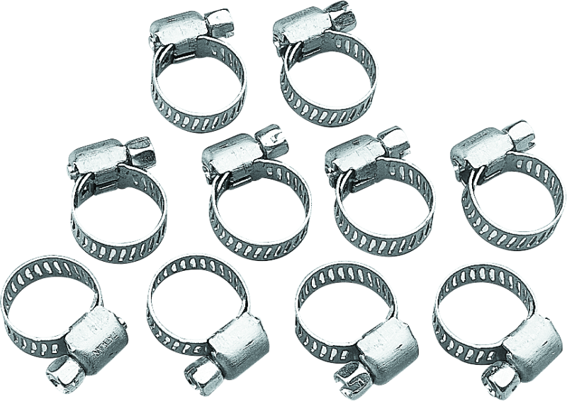 Bikers Choice Stainless Steel Mini Clamp 10 Pk - Powersports Haven