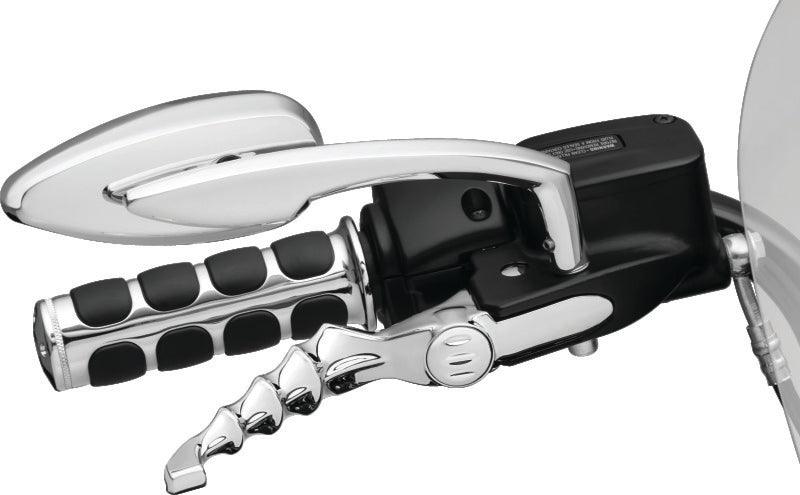 Kuryakyn Teardrop Mirrors Chrome - Powersports Haven