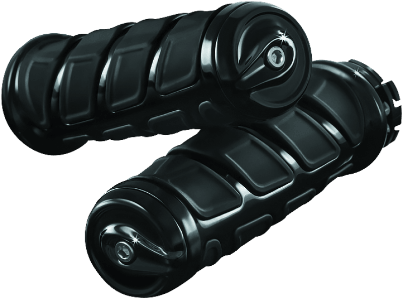 Kuryakyn Kinetic Grips Indian Gloss Black - Powersports Haven