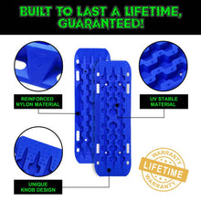 Load image into Gallery viewer, Rhino USA Recovery Traction Boards - Blue (Pair) - Powersports Haven