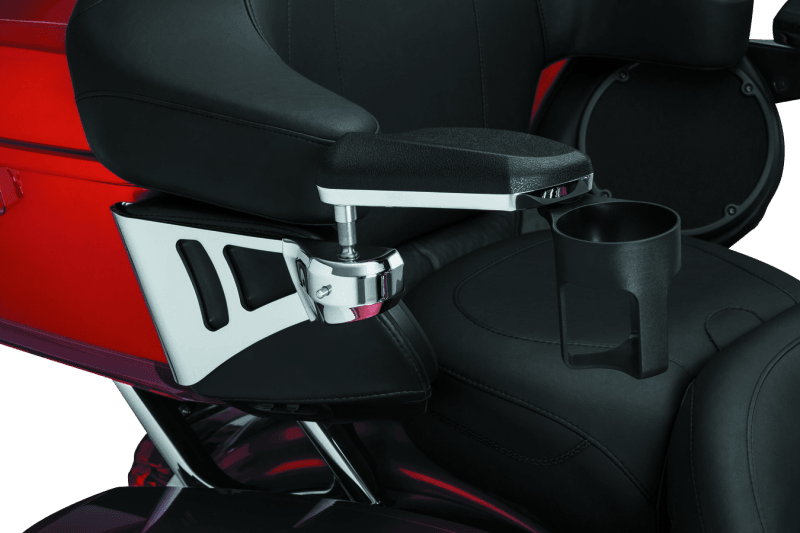 Kuryakyn Passenger Armrests 14-23 Touring Models Chrome - Powersports Haven