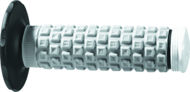 ProTaper Pillow Top Large Flange ATV Grips - Black/Gray/White - Powersports Haven