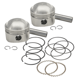 S&S Cycle 36-84 BT 3-7/16in x Up To 4-3/4in Stroke HC Piston Set - Standard - Powersports Haven