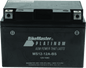 BikeMaster AGM Battery - MS12-12A-BS - Powersports Haven