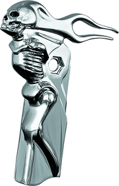 Kuryakyn Zombie Front Shift Arm Cover 82-16 Touring Chrome - Powersports Haven