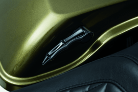 Kuryakyn Zombie Saddlebag Latch Handle Black - Powersports Haven