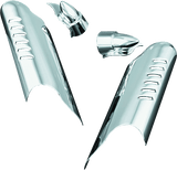 Kuryakyn Lower Leg Deflector Shields 00-13 Touring Chrome