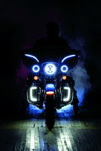 Load image into Gallery viewer, Kuryakyn Tracer Lower Fairing Grill Chrome - Powersports Haven