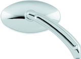 Bikers Choice 65-Up Chrome Oval Mirrors 65-Up Custom Pair