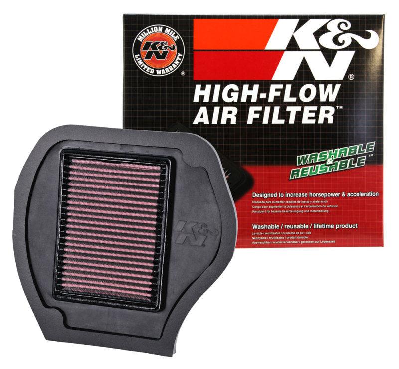K&N 07-09 Yamaha YFM700F Grizzly FI Auto 4x4 Replacement Air Filter - Powersports Haven
