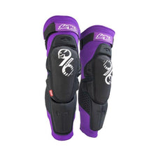 Load image into Gallery viewer, EVS Slayco96 Knee Guard Pair Purple/Black - Youth - Powersports Haven