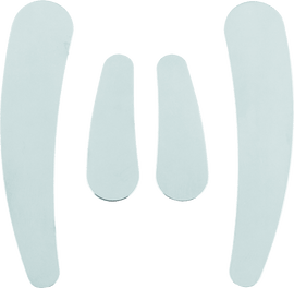 Bikers Choice 86-06 Softail Chrome Frame Inserts Replaces H-D 47300-88T - Powersports Haven