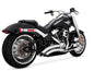 Vance & Hines HD Fatboy/Brkout 18-22 Br 2-2 Chrome PCX Full System Exhaust - Powersports Haven