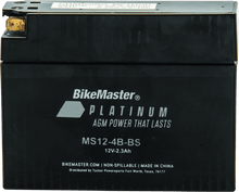 Load image into Gallery viewer, BikeMaster AGM Battery - MS12-4B-BS - Powersports Haven