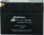 BikeMaster AGM Battery - MS12-4B-BS - Powersports Haven