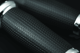 Kuryakyn Thresher Grips Dual Cable Chrome - Powersports Haven