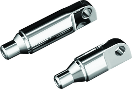 Kuryakyn Male Mount 2-1/2inch Footpeg Extension Chrome (Pair) - Powersports Haven