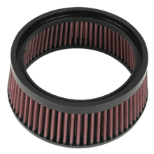 Load image into Gallery viewer, S&amp;S Cycle 1in Taller Pleated Stealth Air Filter Only - Powersports Haven