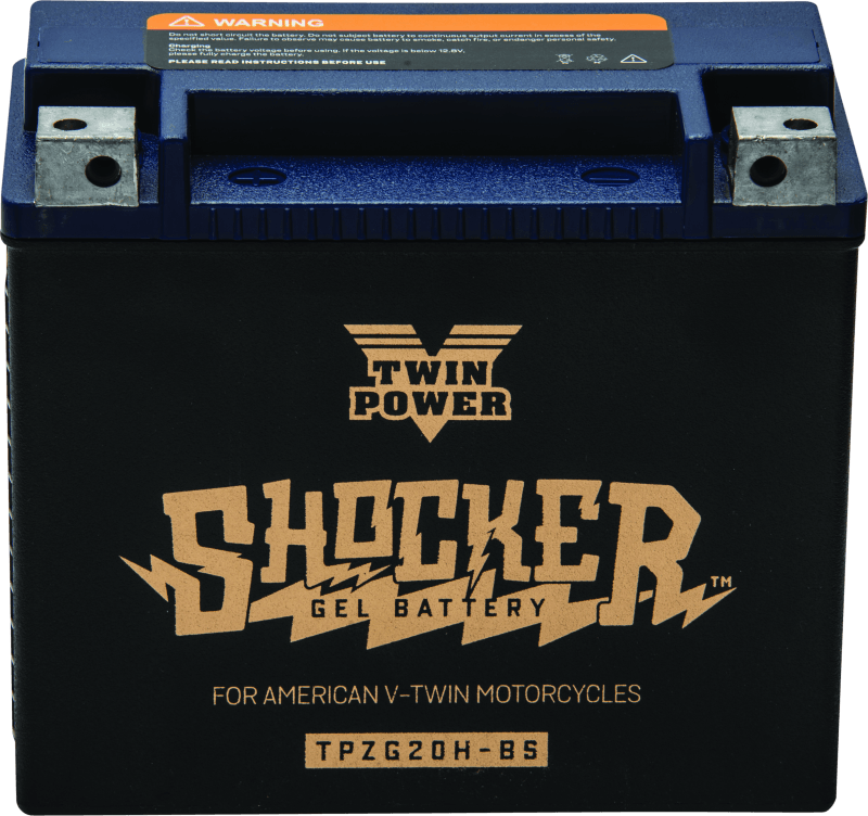 Twin Power YTX-20H Shocker Gel Battery Replaces H-D 65991-82B 310 CCA - Powersports Haven