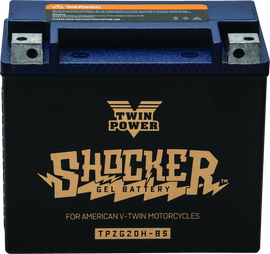 Twin Power YTX-20H Shocker Gel Battery Replaces H-D 65991-82B 310 CCA - Powersports Haven