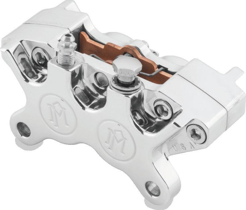 Performance Machine 4 Piston Classic Caliper - Polished - Powersports Haven