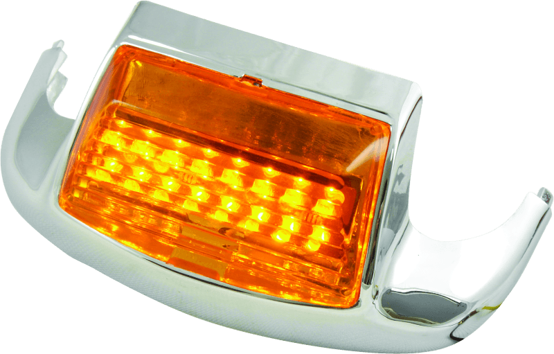 Bikers Choice 80-95 FLHT 86-95 FLST Front Amber Lens Replaces H-D 59082-79 - Powersports Haven