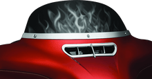 Load image into Gallery viewer, Kuryakyn Smooth Windshield Trim 14-Up Touring Chrome - Powersports Haven