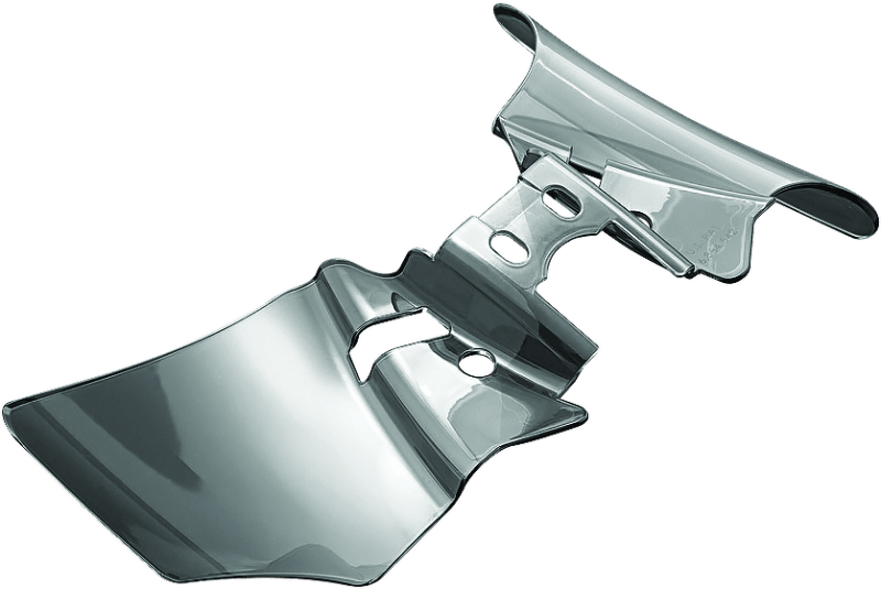 Kuryakyn Saddle Shields Heat Deflectors 99-17 Dyna Models Smoke - Powersports Haven