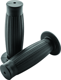 BikeMaster - Blacktop Grips - Black - Powersports Haven