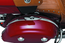 Load image into Gallery viewer, Kuryakyn Saddlebag Top Trim Indian Chrome - Powersports Haven