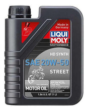 Load image into Gallery viewer, LIQUI MOLY 1L Motorbike HD Synth SAE 20W50 Street - Powersports Haven