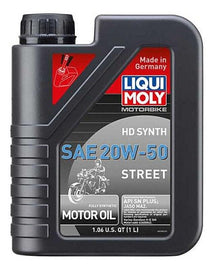 LIQUI MOLY 1L Motorbike HD Synth SAE 20W50 Street - Powersports Haven